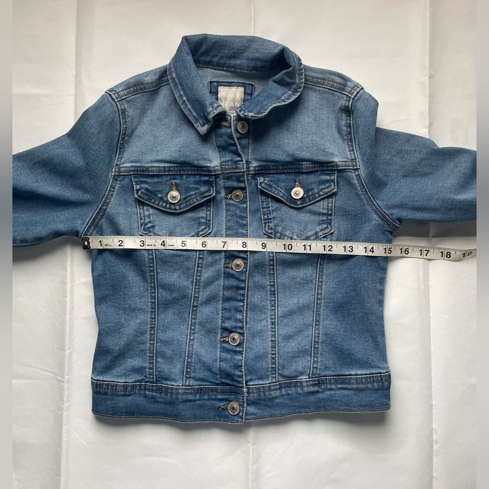 Wax Jean Long Sleeve Denim Jacket - Picture 6 of 10
